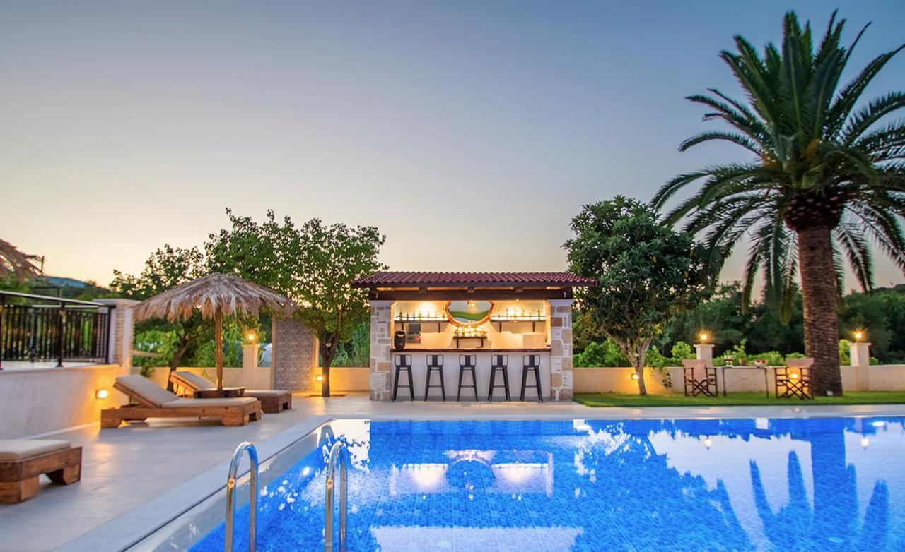 Zissis Villa & Pool 5Min Drive To Beach Kato Yerakarion Zewnętrze zdjęcie